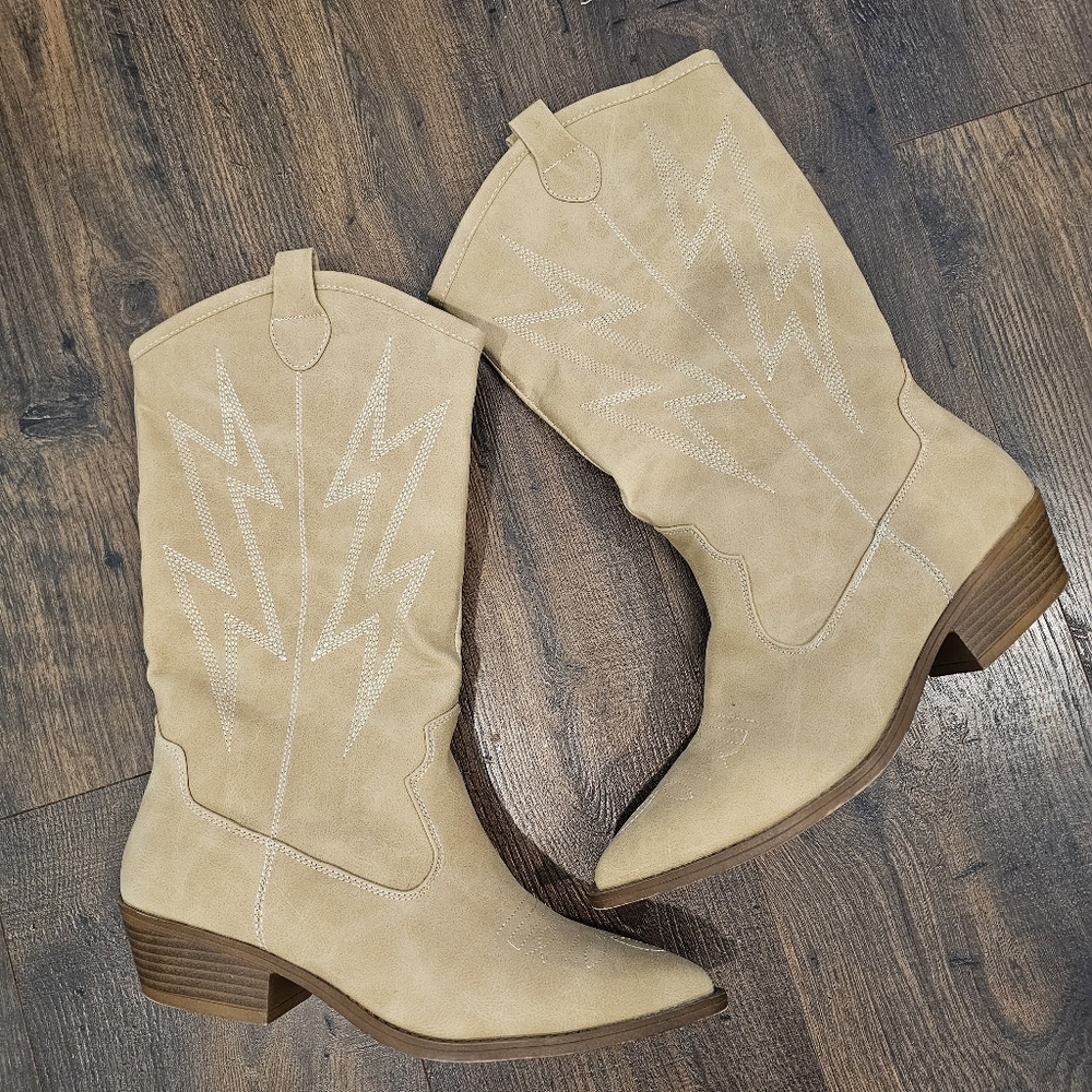 Tan Cowboy Boots